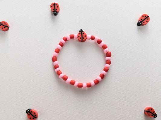 'Lucky Bug' beaded bracelet by Sun + Moon - 1