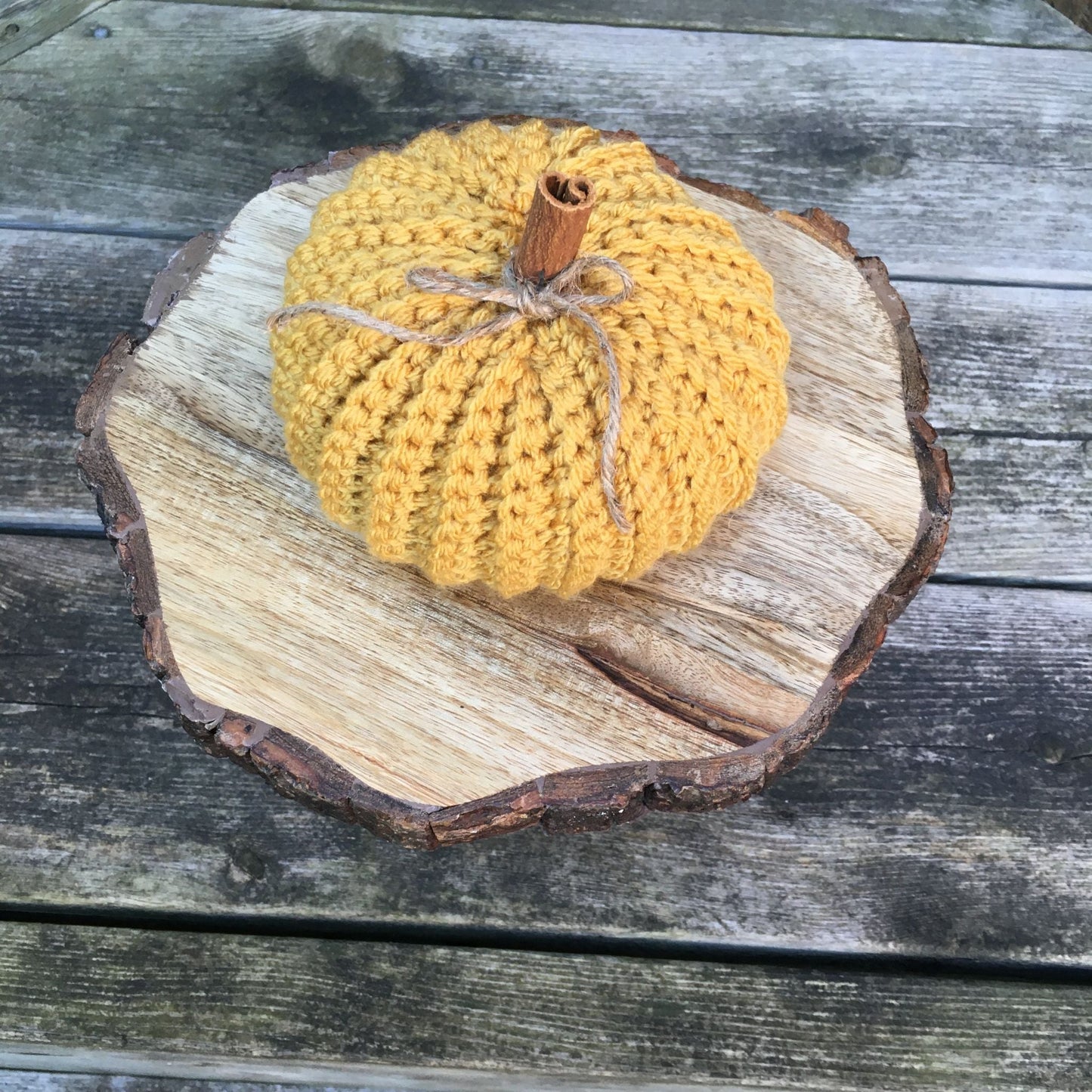 Moes knits Hand Crochet pumpkins - 6