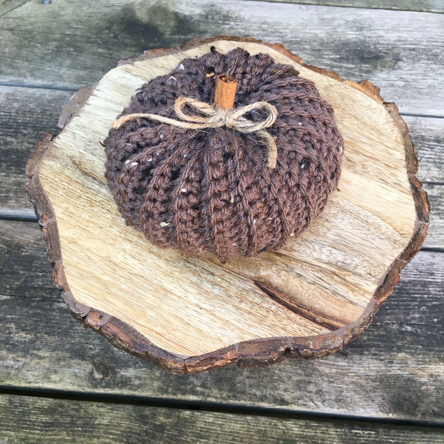 Moes knits Hand Crochet pumpkins - 7