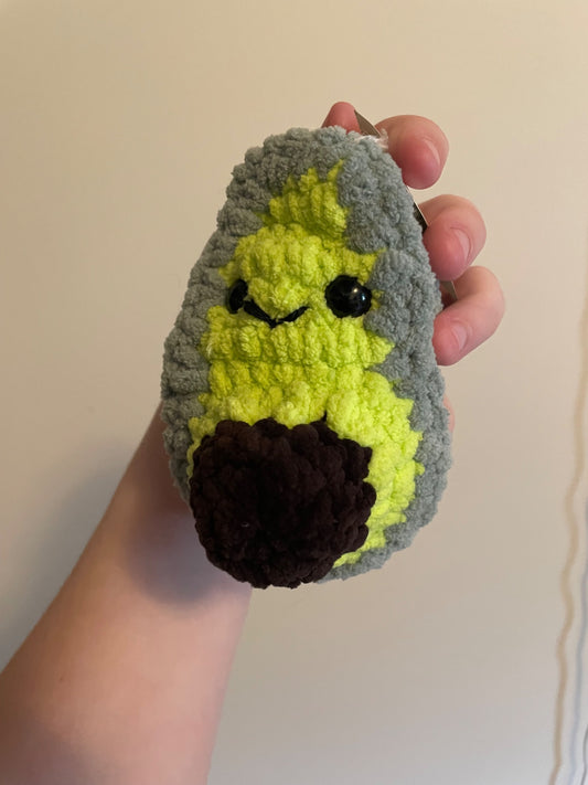 Crochet Avocado Plushie   - 1
