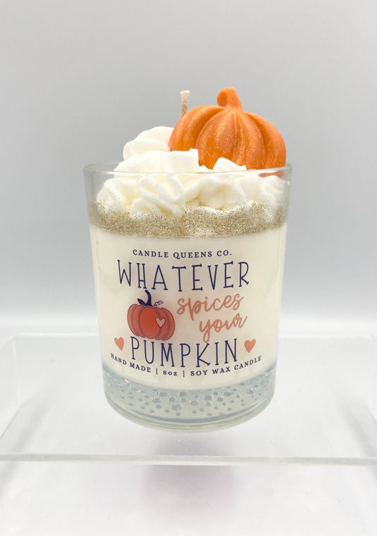 Whatever Spices Your Pumpkin Candle - 1