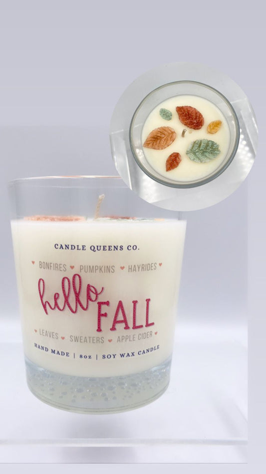 Hello Fall Candle - 1