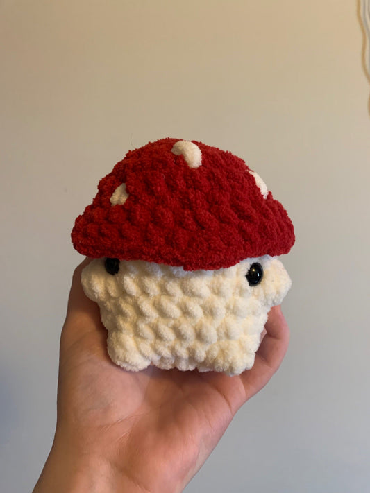 Crochet Small Mushroom Plush - 1