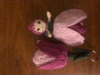 Crochet Reversible Tulip Fairy - 1