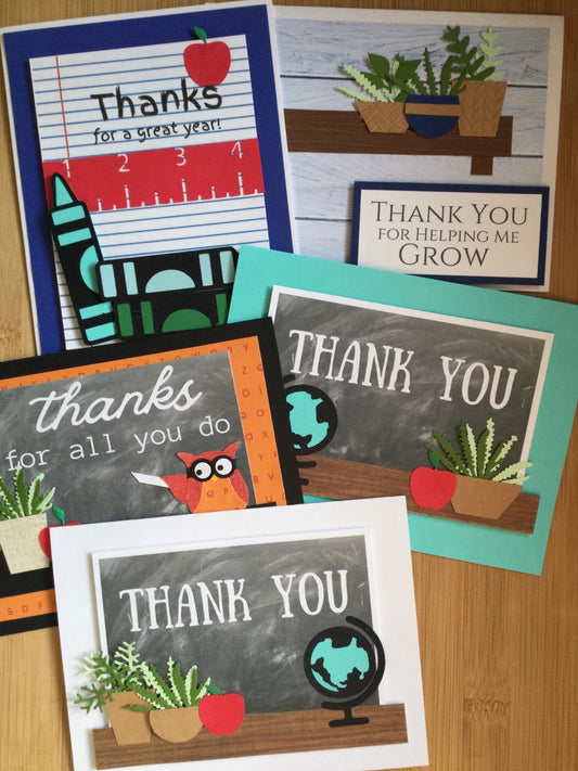 TEACHER THANK YOU - Created by Say It With A Card - 1