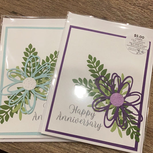 ANNIVERSARY Cards - Created by Say It With A Card